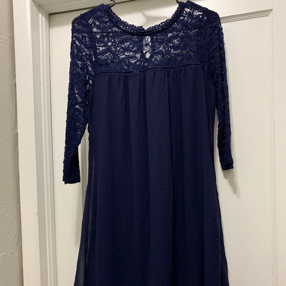 Navy Dress EVERYTHING MUST GO MAKE OFFER